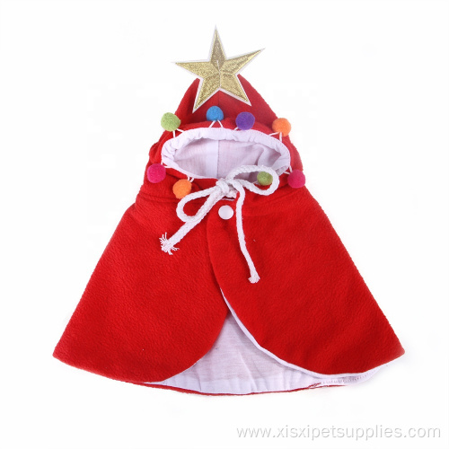 Cat Clothes Cat Xmas Holiday Costume Winter Outwear